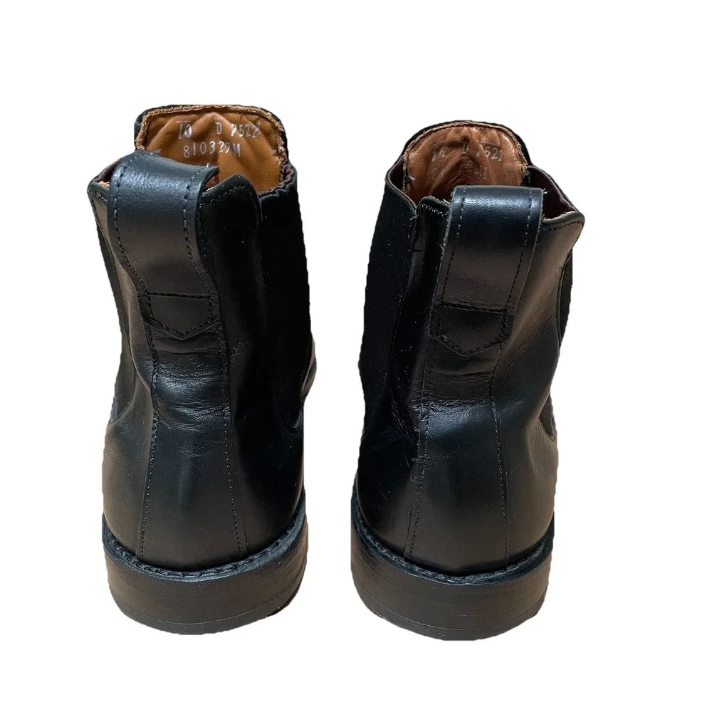 Allen Edmonds LIVERPOOL Chelsea Dress Boots *READ Mens *9.5 & 10 Black Leather